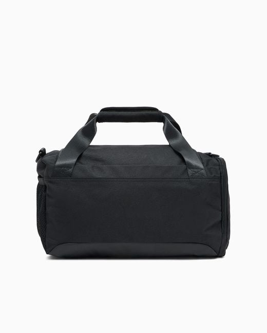 EA7 Black Train Core Small Gym Bag With Oversized Logo