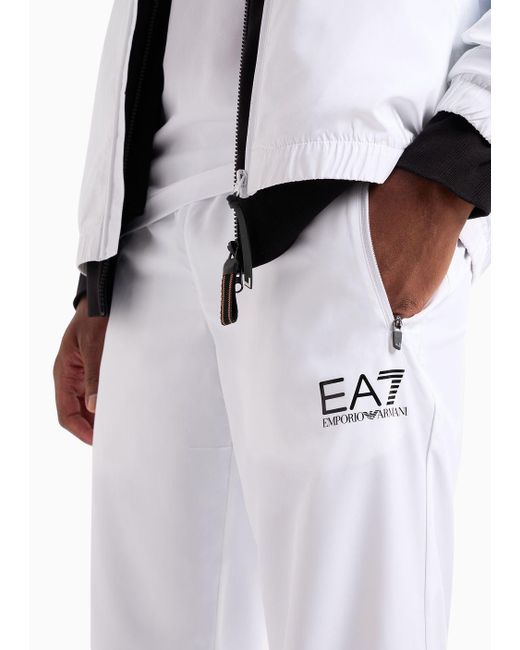 EA7 Tennis Pro Trainingsanzug Aus Ventus7-funktionsgewebe in White für Herren