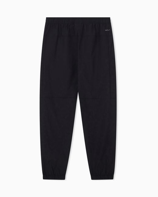 EA7 Blue Slim-Fit Trousers Ventus 7 for men