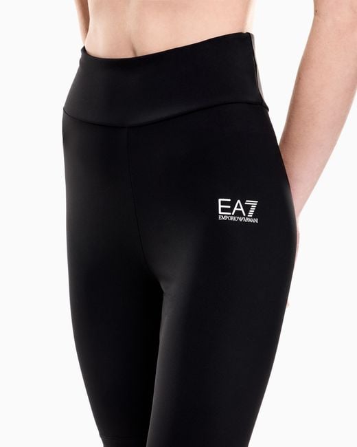 EA7 Black Cycling Legging