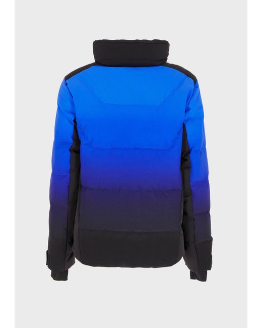 EA7 Technicalfabric Ski Jacket In Protectum7 Technical Fabric in Blue