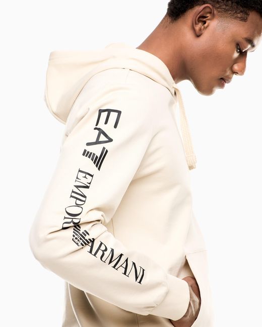 EA7 Natural Pullover Sweatshirt for men