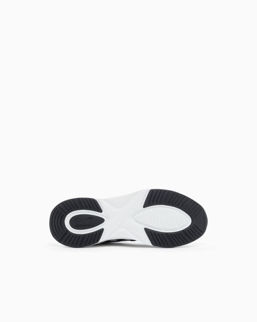 EA7 White Sneakers Infinity Neo With Rubber Sole
