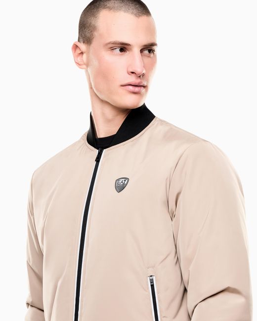EA7 Natural Premium Shield Technical-Fabric Jacket for men