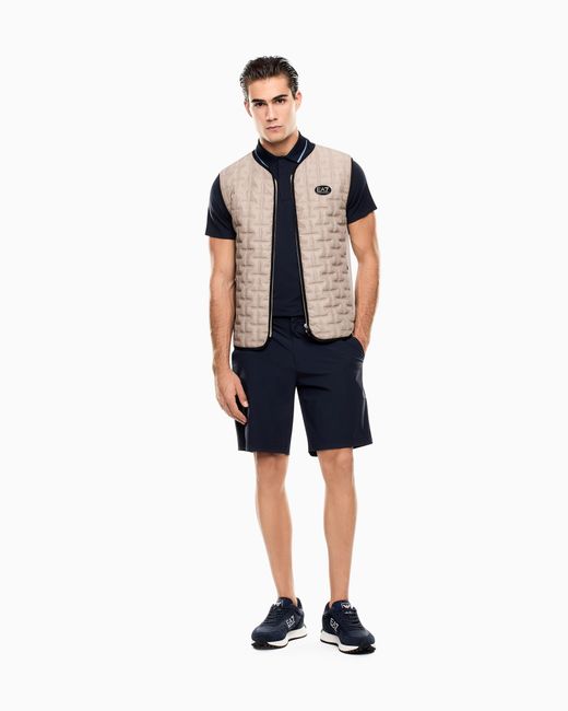 EA7 Natural Golf Pro Gilet for men