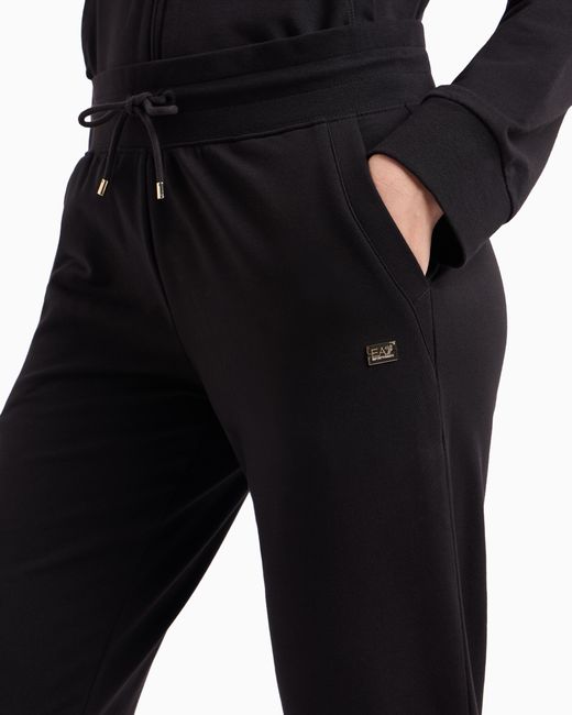 Pantaloni Jogger Core Lady di EA7 in Black