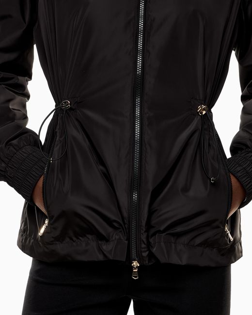 EA7 Black Core Lady Nylon Jacket
