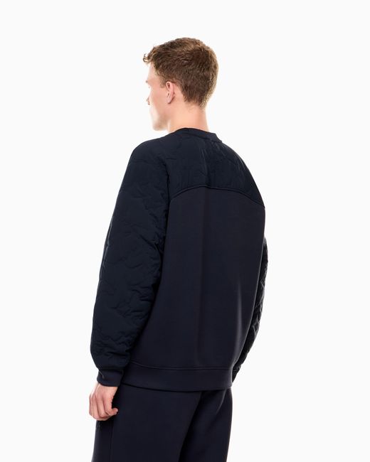 EA7 Blue Lunar New Year Sweatshirt for men