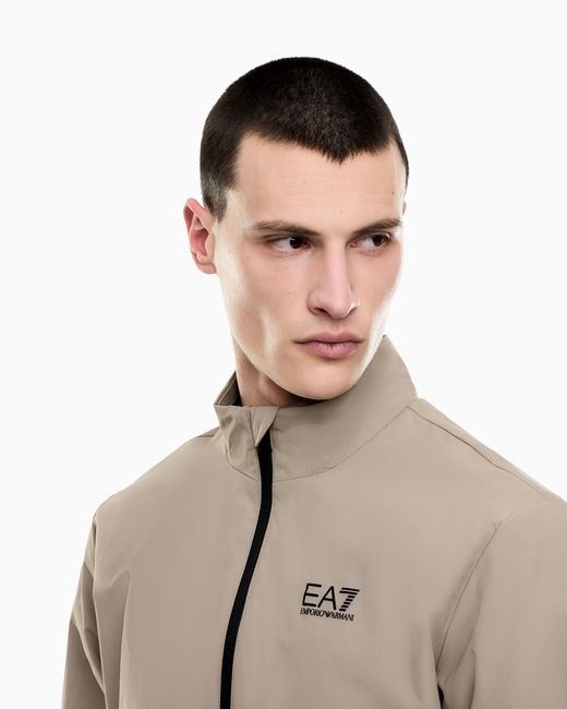 EA7 Natural Core Identity Nylon Jacket for men
