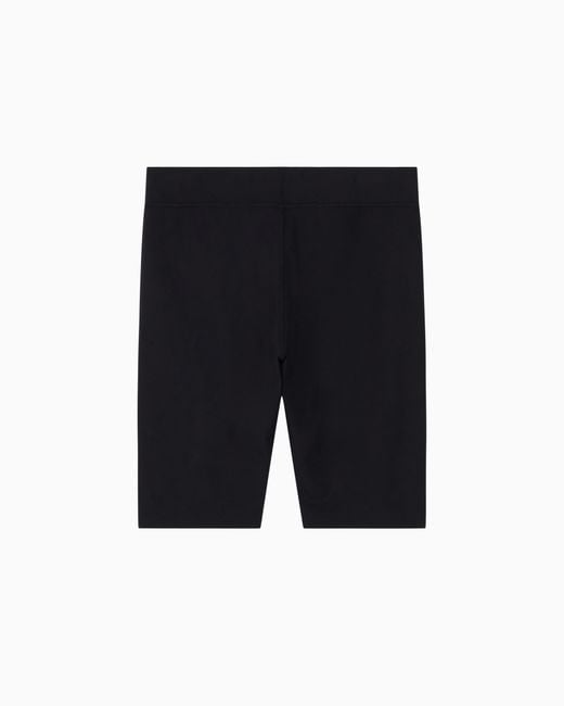EA7 Blue Slim-Fit Cyclist Shorts Vigor 7 for men