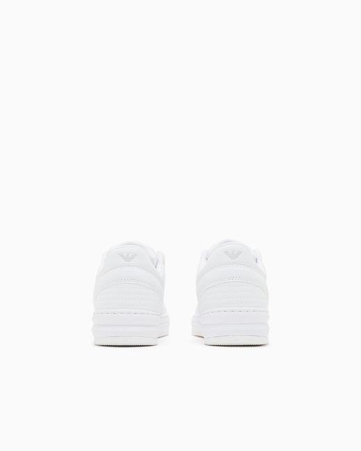 EA7 White Slasher Sneakers