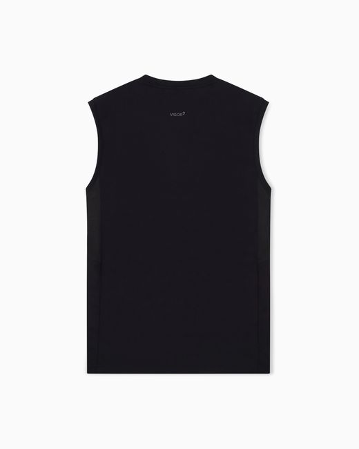 EA7 Black Tank Vigor 7 Slim Fit for men