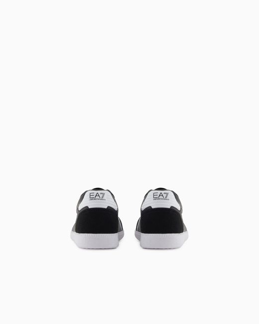 EA7 White High-Top Sneaker