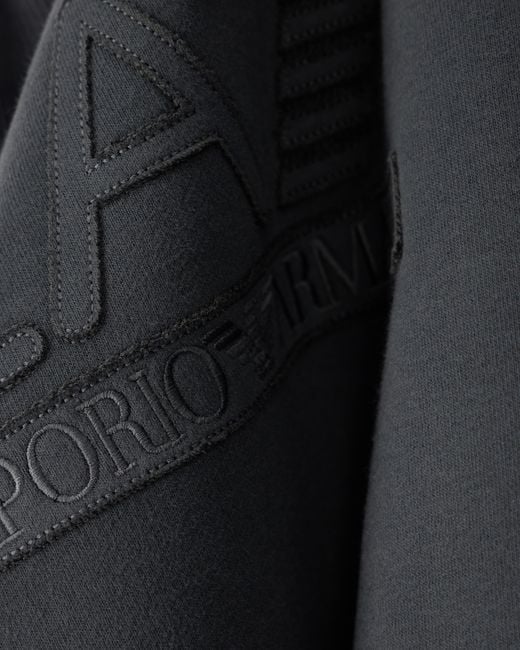 EA7 Gray Oversized Tracksuit