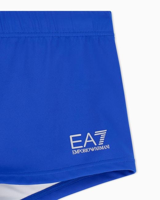Costume Bagno Slip Con Coulisse di EA7 in Blue da Uomo