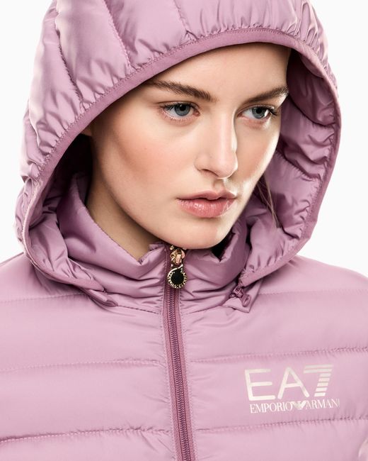 EA7 Pink Padded Jacket