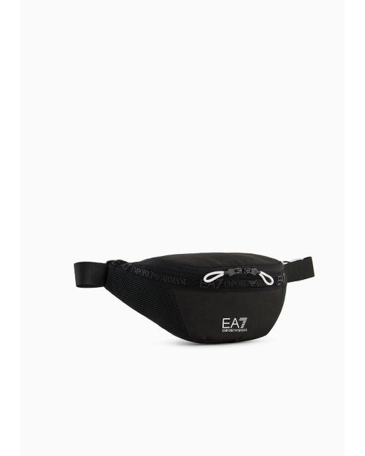 EA7 Gürteltasche Der Logo Series Aus Funktionsgewebe in Black für Herren