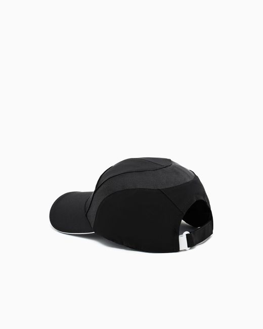 EA7 Black Outdoor Cap