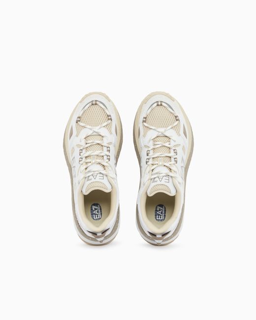 EA7 White Sneakers Crusher Sonic Trail 2.0
