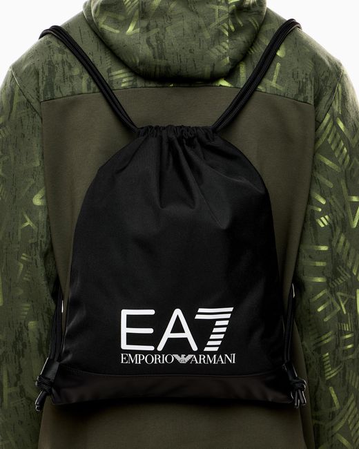 Sacca Con Logo di EA7 in Black