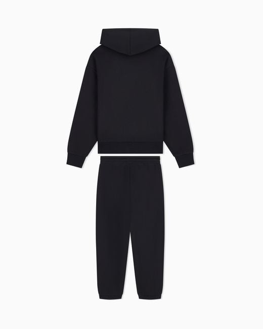 EA7 Blue Oversized Tracksuit Visibility