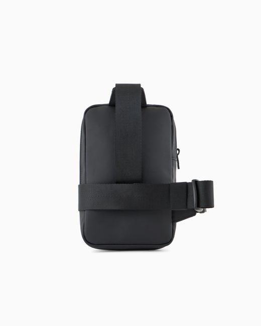 EA7 Blue Large One-Shoulder Bag