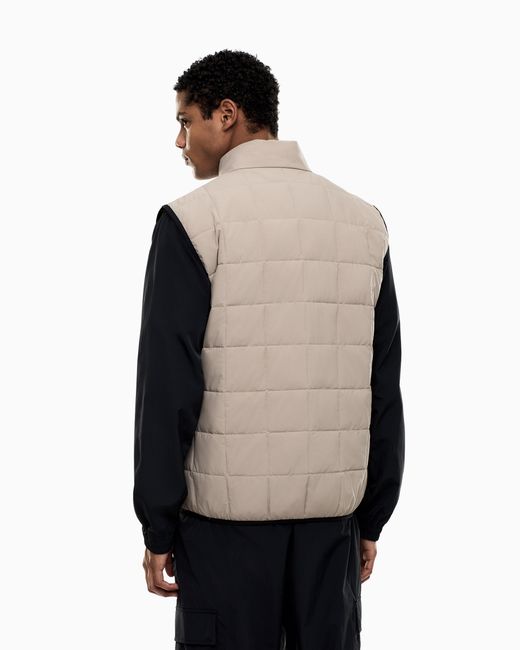EA7 Natural Premium Shield Technical-Fabric Gilet for men