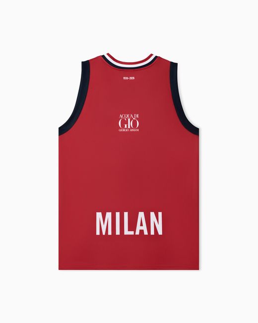 EA7 Red Olimpia Milano Championship 25/26 Replica Jersey for men