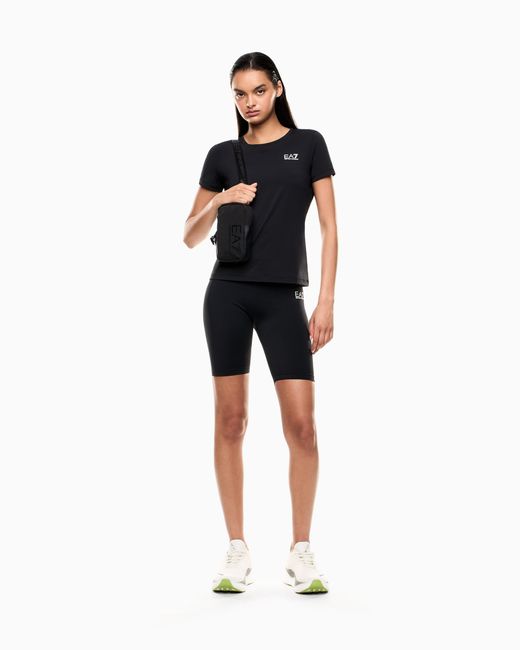 EA7 Black T-Shirt Vigor7 Slim Fit