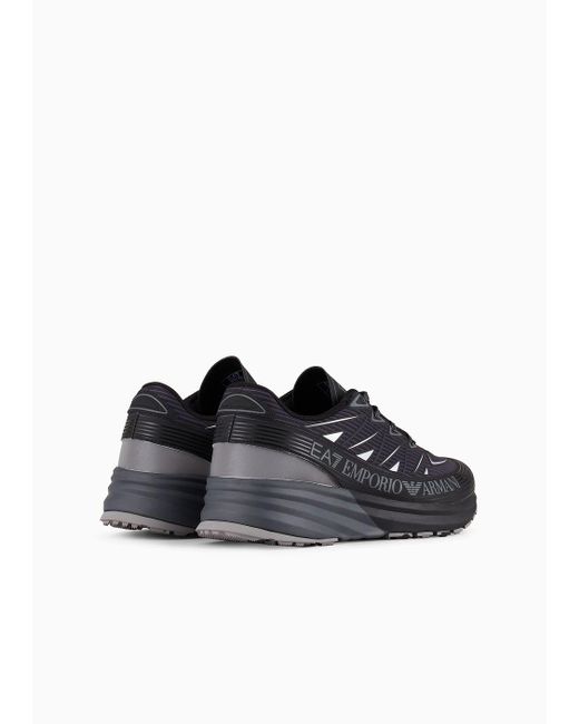 EA7 Black Crusher Distance Trail Sneakers