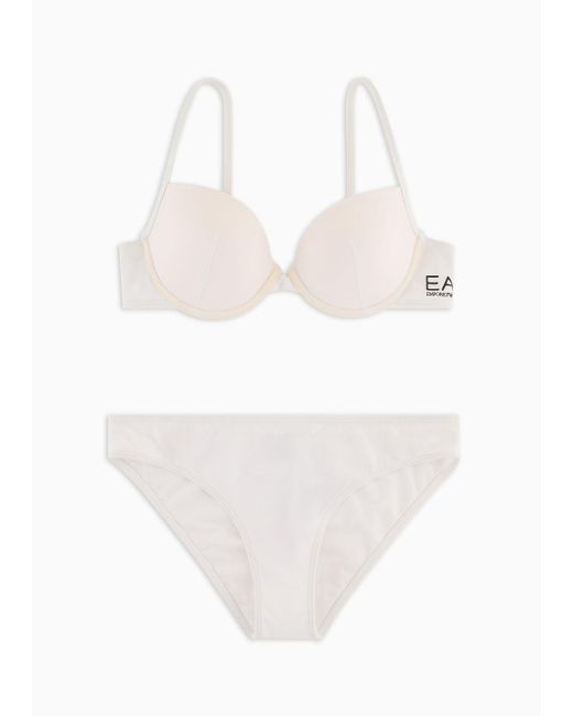 EA7 White Bikinis