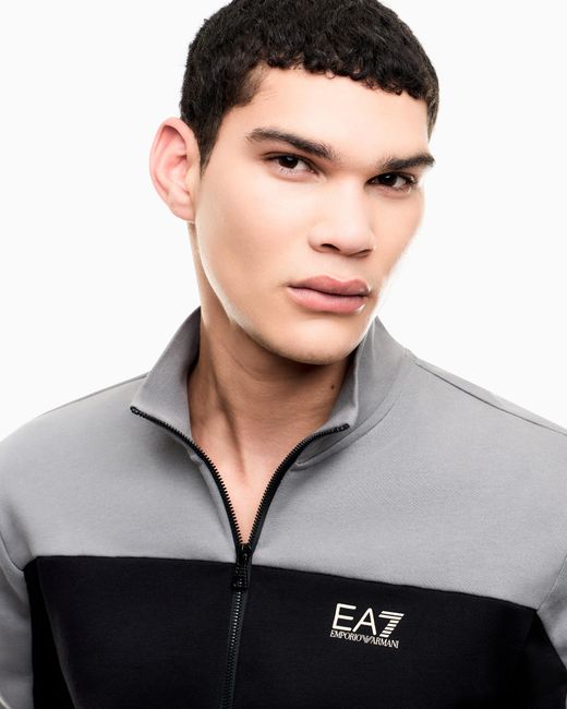 EA7 Blue Tracksuit Regular Fit for men