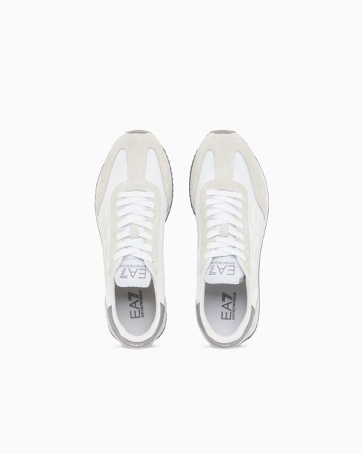 EA7 White Sneaker And