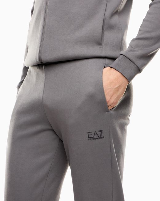 EA7 Gray Dynamic Athlete Tracksuit for men