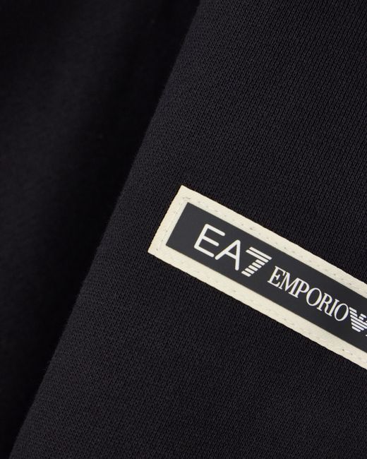 EA7 Blue Slim Fit Pants Logo Series for men