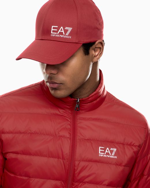 EA7 Red Logo Cap
