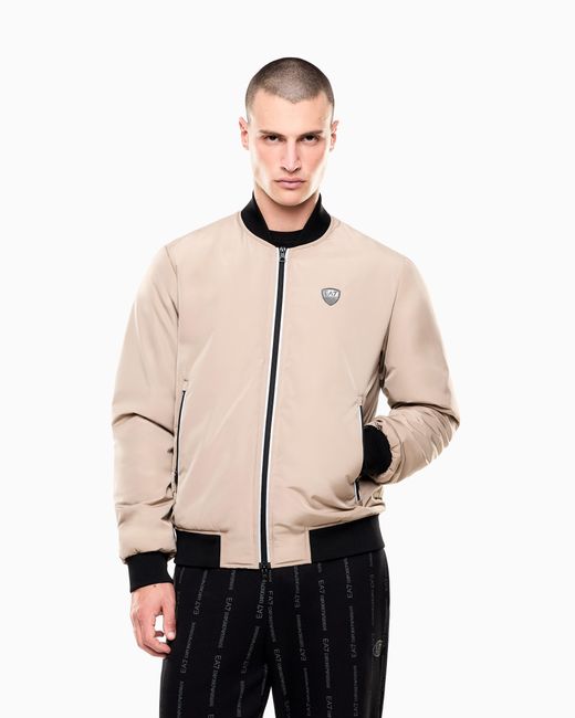 EA7 Natural Premium Shield Technical-Fabric Jacket for men