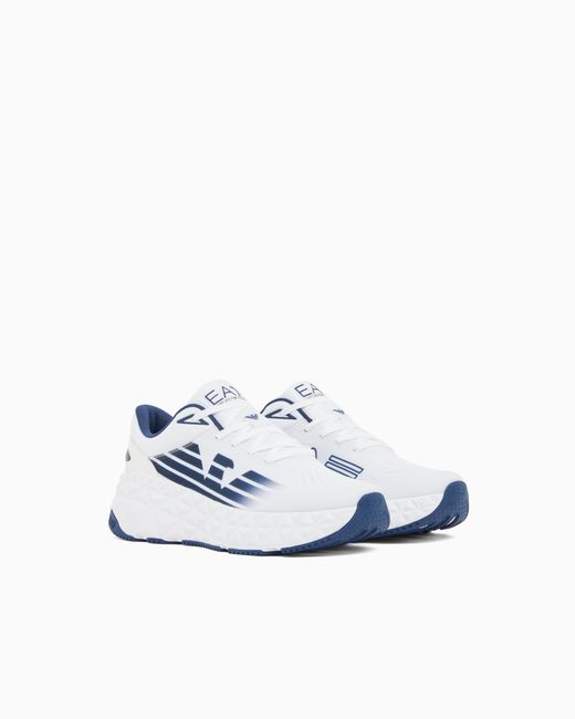 EA7 White Kobra Sneakers