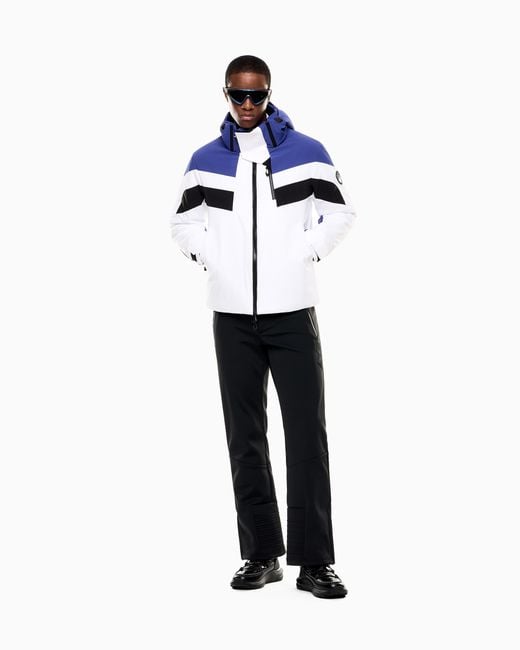 EA7 Blue Technical Ski Jacket for men