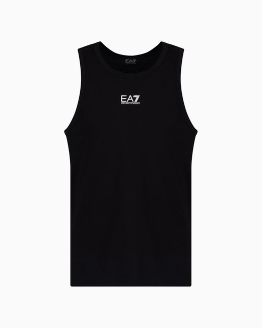 Canotta Core Identity di EA7 in Black da Uomo