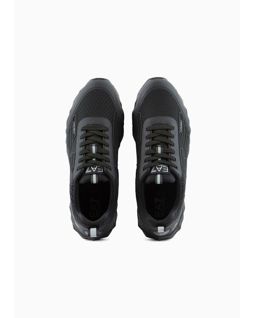 EA7 Black Ultimate C2 Kombat Winter Sneakers