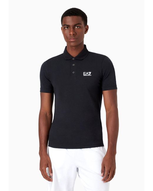 Ea7 polo shirt on sale mens