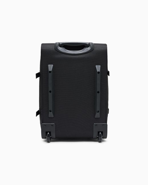 EA7 Black Technical Fabric Cabin Trolley