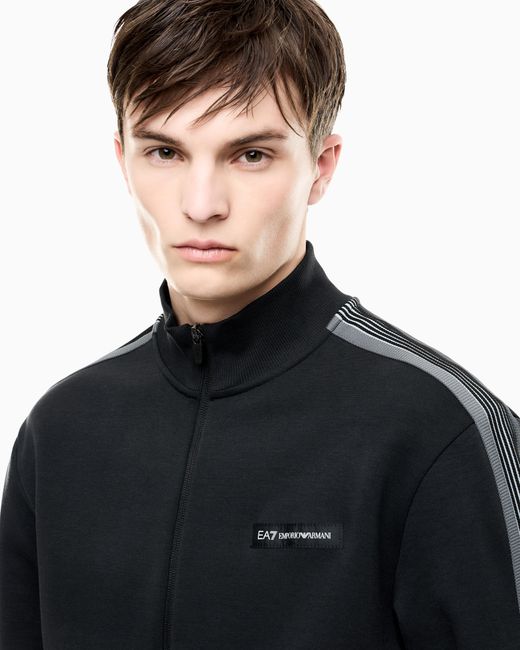 EA7 Blue Tracksuit Logo Series for men