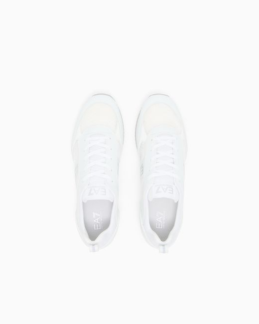 EA7 White Sneaker And