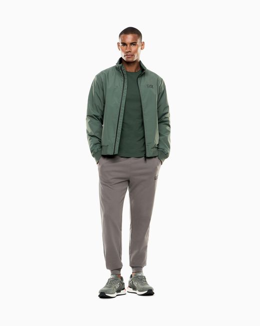 EA7 Green Crew Neck T-Shirt Core Identity for men