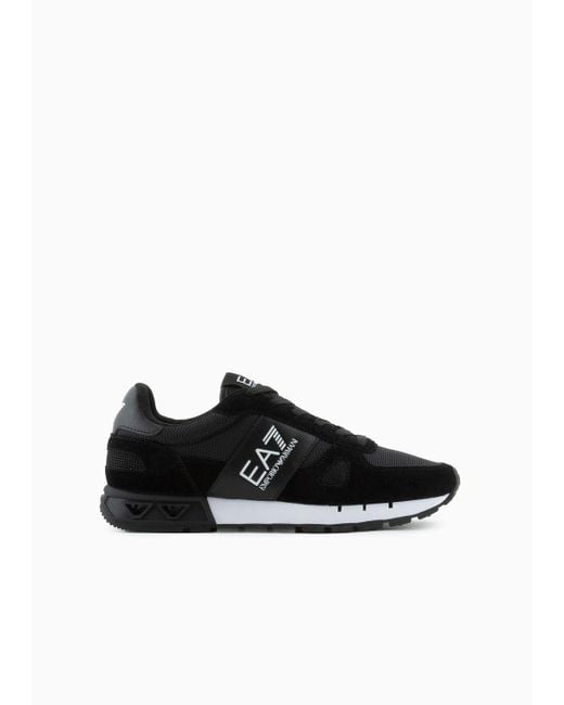 EA7 Black &white Sneaker Legacy