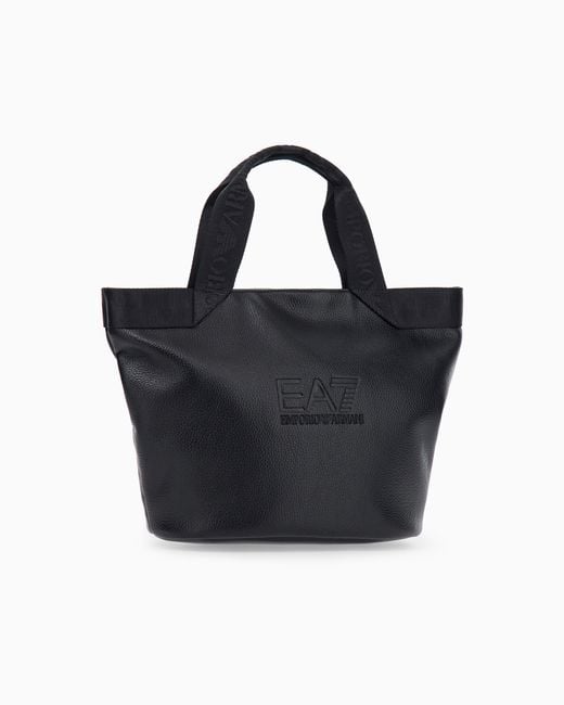 EA7 Blue Tote Bag