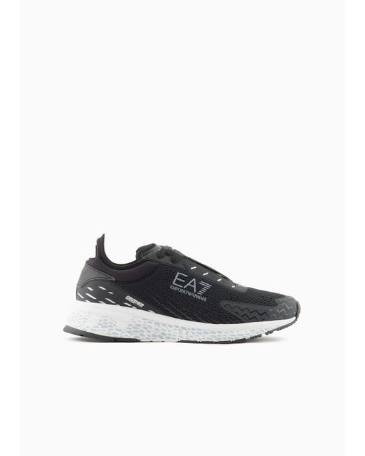 Sneakers Crusher Distance Mistica di EA7 in Gray