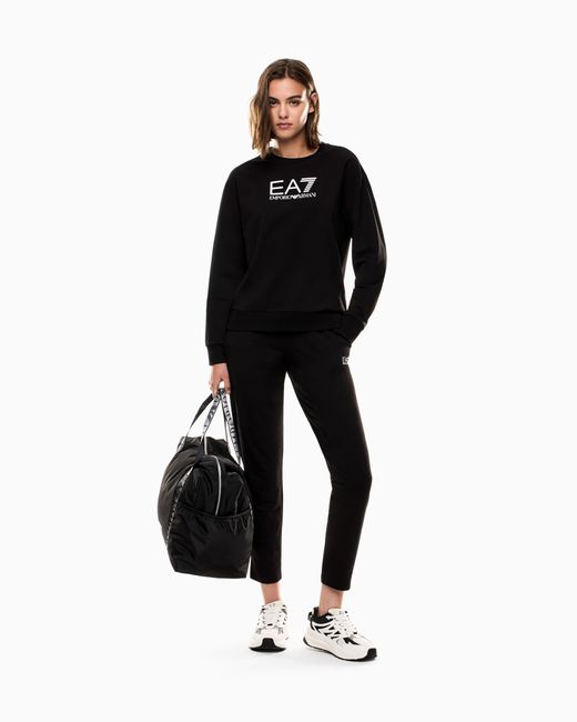 Tuta Stretch di EA7 in Black
